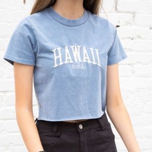 Brandy Melville Helen Hawaii USA Cropped Top